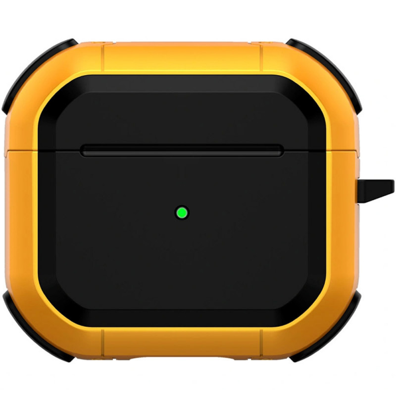 Фото Футляр противоударный Black ed. для наушников Airpods Pro 3 (Yellow) на vchehle.ua