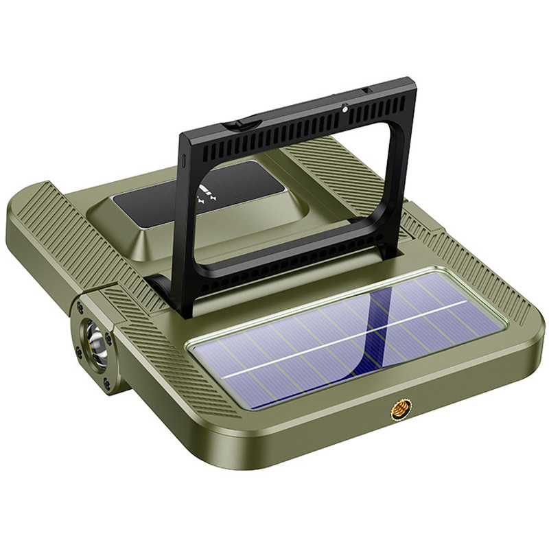 Фото Кемпинговый фонарь Hoco DL22 solar-powered (5000 mAh) (Green) в магазине vchehle.ua