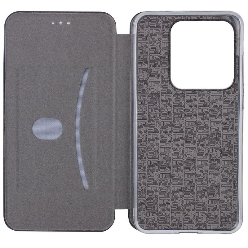 Фото Кожаный чехол-книжка Classy для Infinix Hot 40i / Spark Go 2024 / Spark 20 (Черный) на vchehle.ua