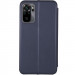 Фото Шкіряний чохол-книжка Classy на Xiaomi Redmi Note 10 / Note 10s / Poco M5s (Темно-синій) на vchehle.ua
