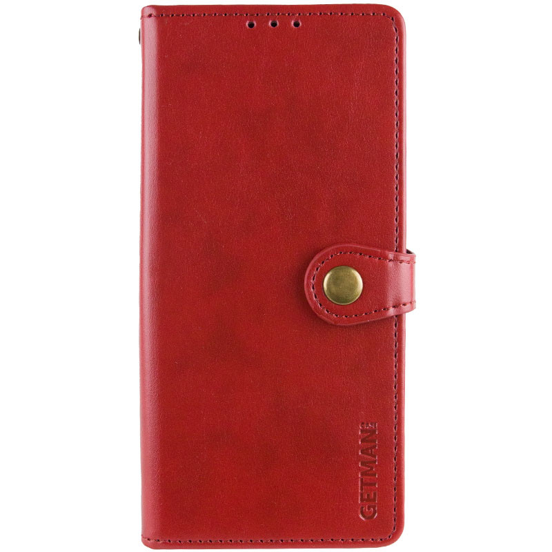 Шкіряний чохол-книжка GETMAN Gallant (PU) для Google Pixel 6a (Червоний)