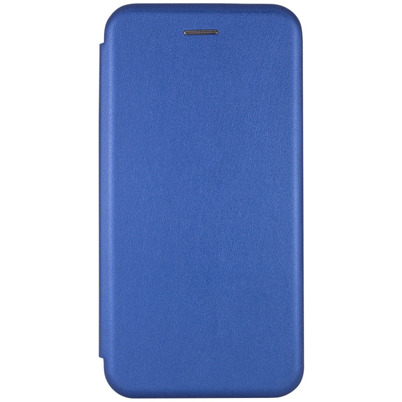 Кожаный чехол-книжка Classy для Xiaomi Redmi Note 8 / Note 8 2021 (Синий)
