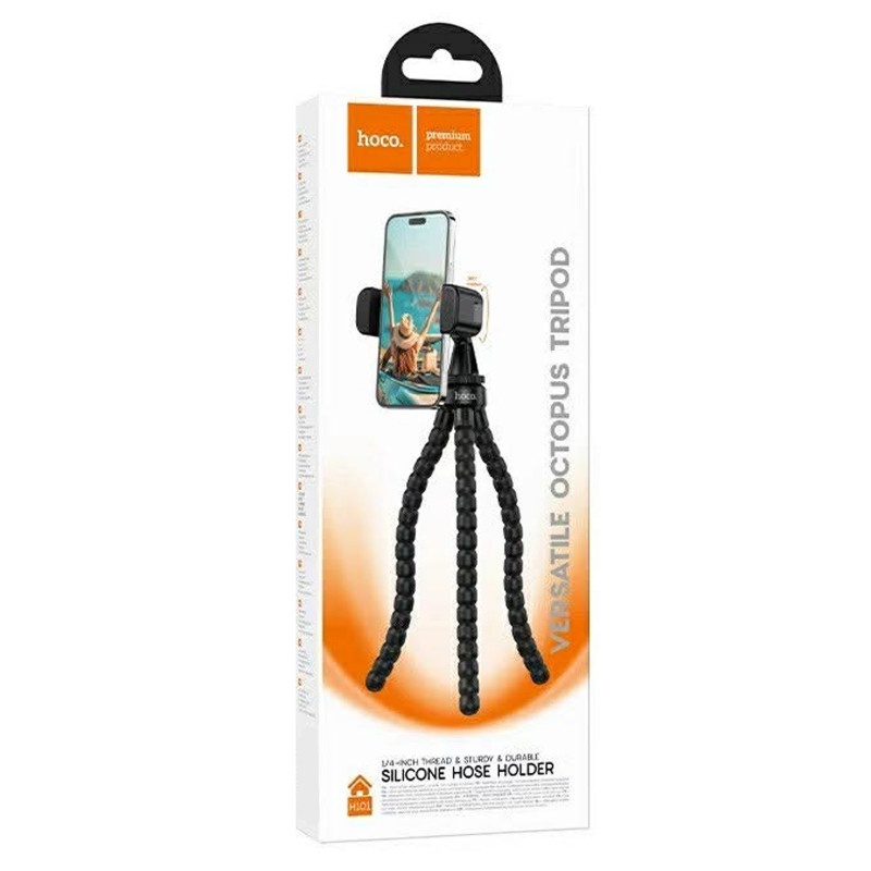 Фото Монопод для селфи Hoco H101 Sunrise octopus (Black) на vchehle.ua