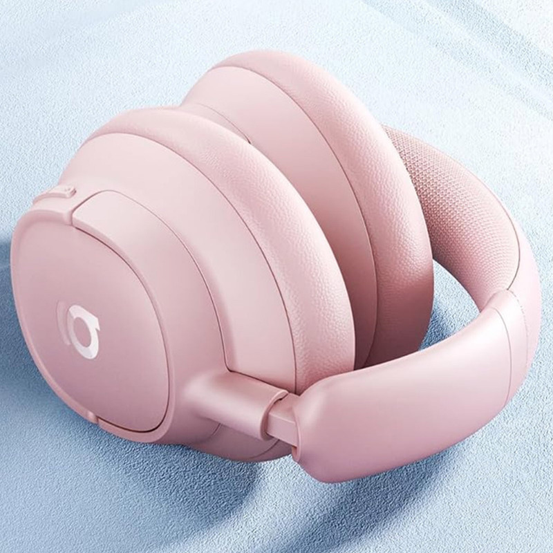 Фото Накладні бездротові навушники Baseus Bass BH1 ANC (A02037) (Nebula Pink) в маназині vchehle.ua