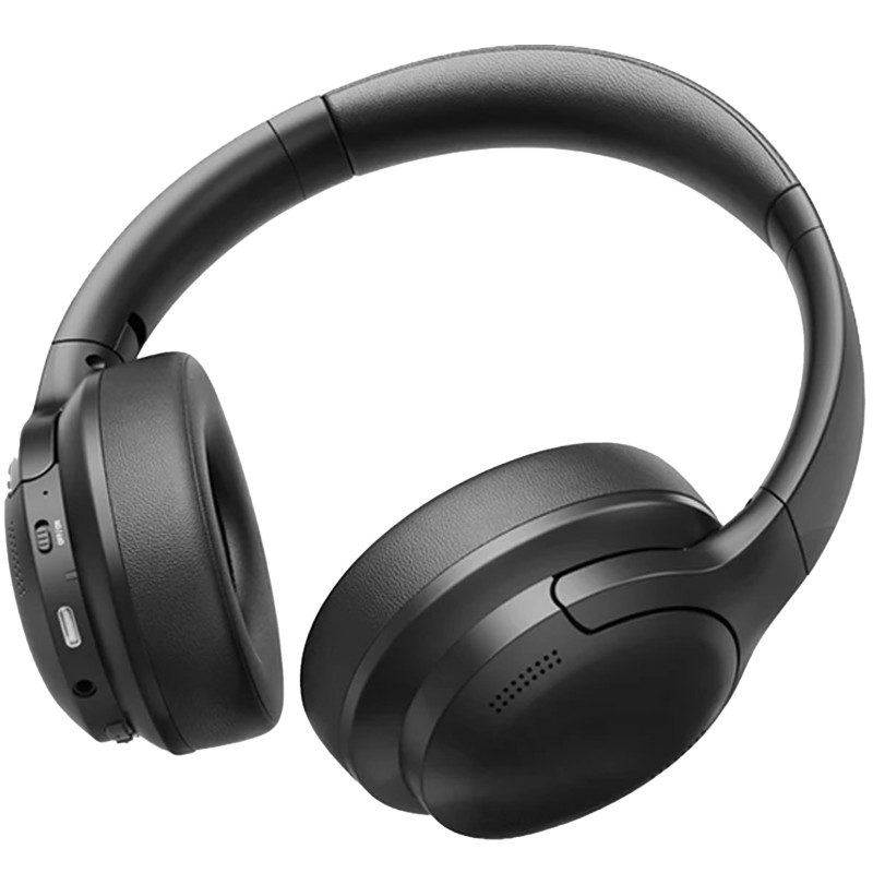 Фото Накладні бездротові навушники Baseus Bass BH1 Lite AI ENC (A0203C) (Cosmic Black) в маназині vchehle.ua