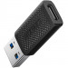 Фото Перехідник Acefast J2 USB Type-C Female USB3.0 (Black) в маназині vchehle.ua