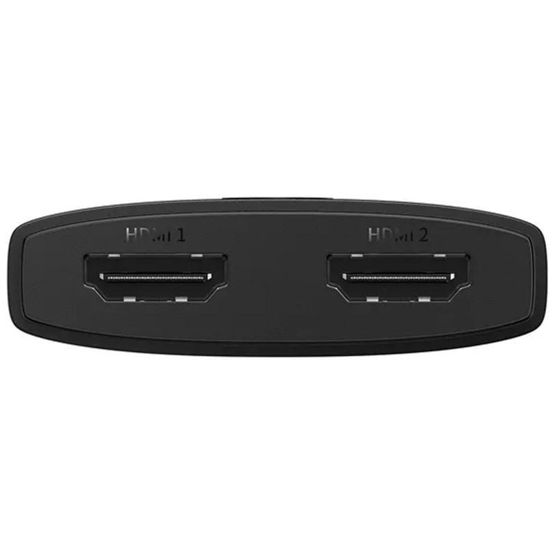 Переходник HUB Baseus AirJoy Series 2in1 HDMI to HDMI/HDMI (B01331105) (Cluster Black) в магазине vchehle.ua