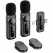 Петличный беспроводной микрофон WIWU WM007 Dual-mic (Lightning/Type-C)