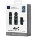 Фото Петличный беспроводной микрофон WIWU WM007 Dual-mic (Lightning/Type-C) (Black) на vchehle.ua