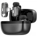Купить Петличный беспроводной микрофон WIWU WM008 Dual-mic ANC Type-C (Black) на vchehle.ua
