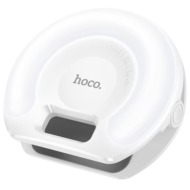 Портативна лампа для селфі Hoco K160 Olas 400 mAh (White)