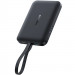 Фото Power Bank Baseus 10000mAh EnerFill FM11 30W с БЗУ with cable  (E00289) (Cosmic Black) на vchehle.ua