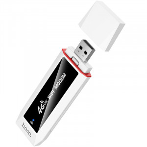 Портативный модем WiFi роутер Hoco HI43 150Mbps (SIM) 2100 mAh