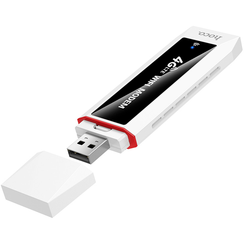 Замовити Портативний модем WiFi роутер Hoco HI43 150Mbps (SIM) 2100 mAh (White) на vchehle.ua