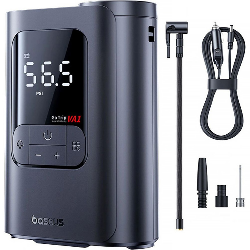 Заказать Автомобильный насос Baseus GoTrip VA1 Pro (C01197) (Cosmic Black) на vchehle.ua