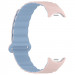 Фото Ремешок Dual-color Magnetic для Xiaomi Mi Band 9/8/10 (Light Pink / Lilac Blue) в магазине vchehle.ua