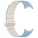 Фото Ремешок Dual-color Magnetic для Xiaomi Mi Band 9/8/10 (Lilac Blue / White) в магазине vchehle.ua