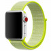 Ремешок Nylon для Apple Watch 38/40/41/42mm(ser.10) (Салатовый / Neon Green)