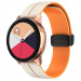 Силиконовый ремешок Classy для Smart Watch 20mm (White / Orange)