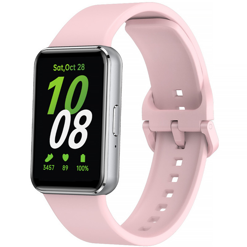 Фото Силиконовый ремешок для Samsung Galaxy Fit3 (Powder) на vchehle.ua