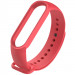 Силиконовый ремешок для Xiaomi Mi Band 7/6/5 (Красный / Camellia)