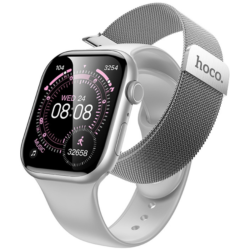 Смарт-часы Hoco Y42 Smart sports watch (call version) (Silver)