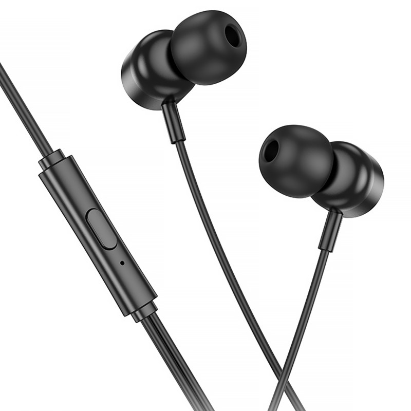 Фото Стерео навушники Hoco M122 Type-C (Black) в маназині vchehle.ua