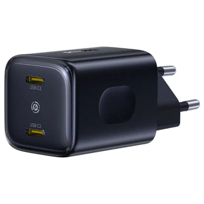 Фото СЗУ Baseus PicoGo AN13 Fast Charger 45W (2USB-C) (E0121F) (Cosmic Black) на vchehle.ua