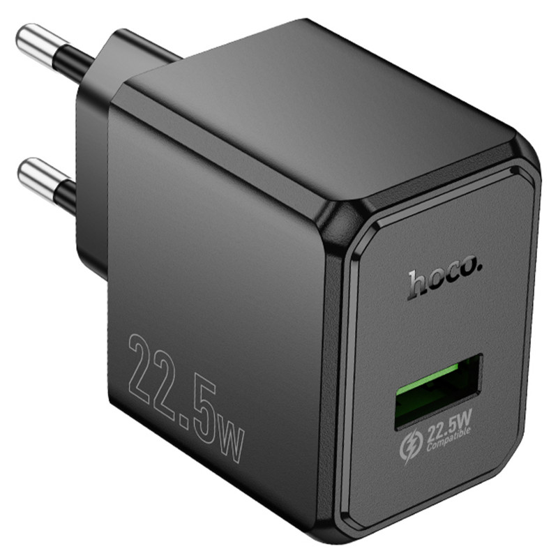Заказать СЗУ Hoco CS17A Wish QC3.0 22.5W (1USB-A) (Black) на vchehle.ua