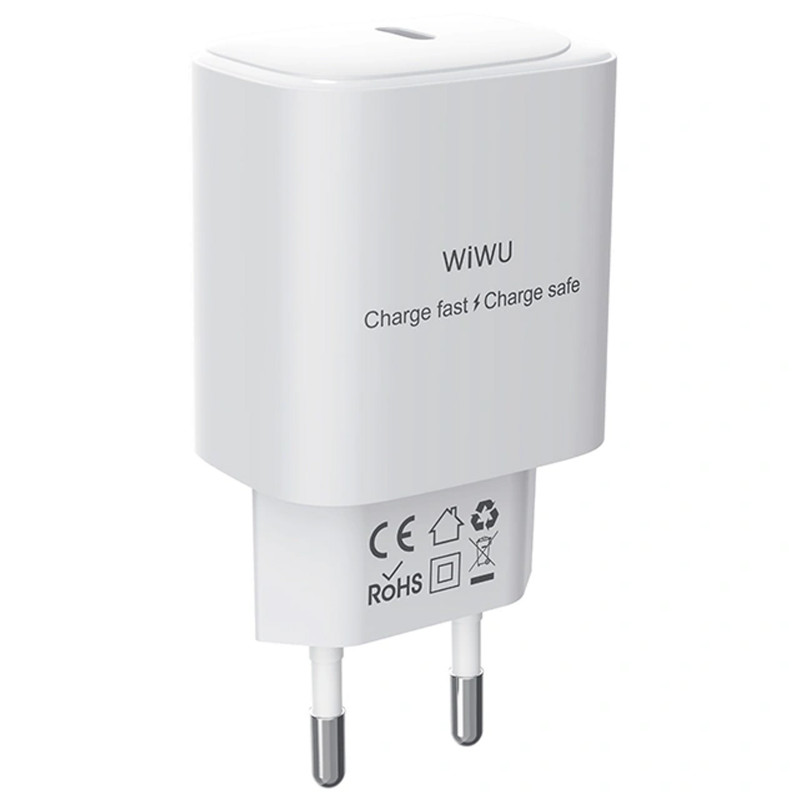МЗП WIWU G008 Essen PD30W GaN (1USB-C) (White) в магазині vchehle.ua