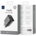 Фото МЗП WIWU G009 Firefly PD20W+QC3.0 GaN (1USB-A/1C) (Black) на vchehle.ua
