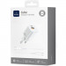 Фото МЗП WIWU G018 Cube PD33W+QC3.0 GaN (1USB-A/1C) + кабель Type-C to Lightning (White) в маназині vchehle.ua