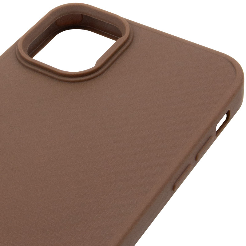 TPU чохол Carbon Protective with Magnetic safe на Apple iPhone 11 (6.1") (Coffee) в магазині vchehle.ua