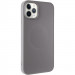 TPU чехол Carbon Protective with Magnetic safe для Apple iPhone 12 Pro / 12 (6.1") (Grey)