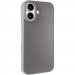 TPU чехол Carbon Protective with Magnetic safe для Apple iPhone 16 (6.1") (Grey)