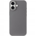 Фото TPU чехол Carbon Protective with Magnetic safe для Apple iPhone 16 (6.1") (Grey) на vchehle.ua
