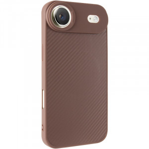 TPU чехол Carbon Protective with Magnetic safe для Apple iPhone 17 Air (6.5")