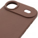 TPU чехол Carbon Protective with Magnetic safe для Apple iPhone 17 Air (6.5") (Coffee) в магазине vchehle.ua