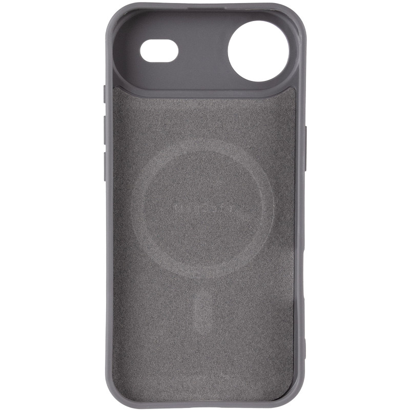 Фото TPU чехол Carbon Protective with Magnetic safe для Apple iPhone 17 Air (6.5") (Grey) в магазине vchehle.ua