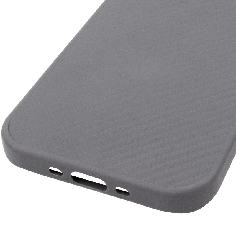 Купить TPU чехол Carbon Protective with Magnetic safe для Apple iPhone 17 Air (6.5") (Grey) на vchehle.ua