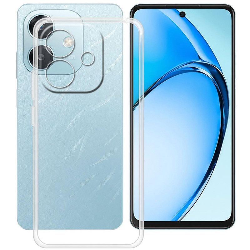 Фото TPU чехол Epic Transparent 1,5mm Full Camera для Oppo A3 4G / A3x 4G/ A40m (Бесцветный (прозрачный)) на vchehle.ua