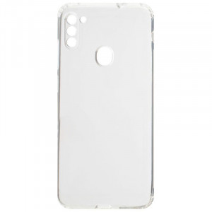 TPU чехол Epic Transparent 1,5mm Full Camera для Samsung Galaxy A11