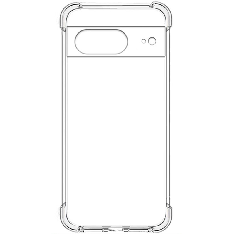 Фото TPU чехол GETMAN Ease logo усиленные углы Full Camera для Google Pixel 8 (Бесцветный (прозрачный)) в магазине vchehle.ua