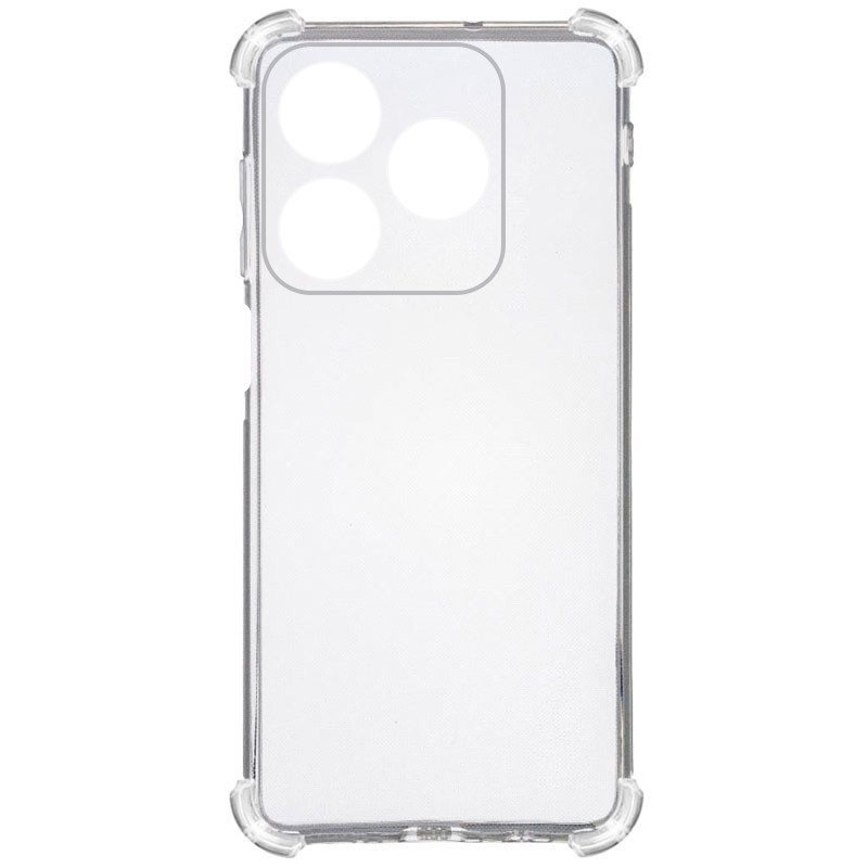 TPU чехол GETMAN Ease logo усиленные углы Full Camera для Realme C61 4G / C63 4G (Бесцветный (прозрачный)) в магазине vchehle.ua