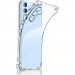 TPU чехол GETMAN Ease logo усиленные углы Full Camera для Samsung Galaxy A56 5G / A36 5G (Бесцветный (прозрачный))