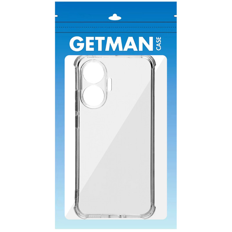 Фото TPU чохол GETMAN Ease logo посилені кути Full Camera на Xiaomi Poco F7 (Без кольору (Прозорий)) в маназині vchehle.ua