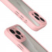 Фото TPU чехол Transparent + Colour 1,5mm для Apple iPhone 11 Pro (5.8") (Pink) на vchehle.ua
