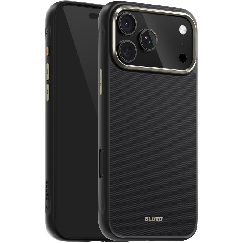 TPU+PC чохол Blueo Aramid Fiber with Magnetic Safe на Apple iPhone 17 Pro Max (6.9")