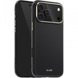TPU+PC чехол Blueo Aramid Fiber with Magnetic Safe для Apple iPhone 17 Pro Max (6.9")