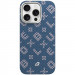 Фото TPU+PC чохол Blueo Gilded Tactile Woven with Magnetic Safe на Apple iPhone 15 Pro Max (6.7") (Blue) на vchehle.ua